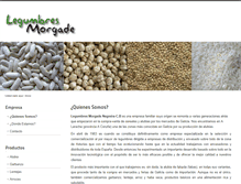 Tablet Screenshot of legumbresmorgade.com